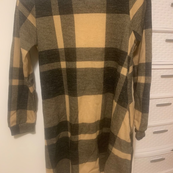 Plaid Sweater Dress for Women - Picture 5 of 7